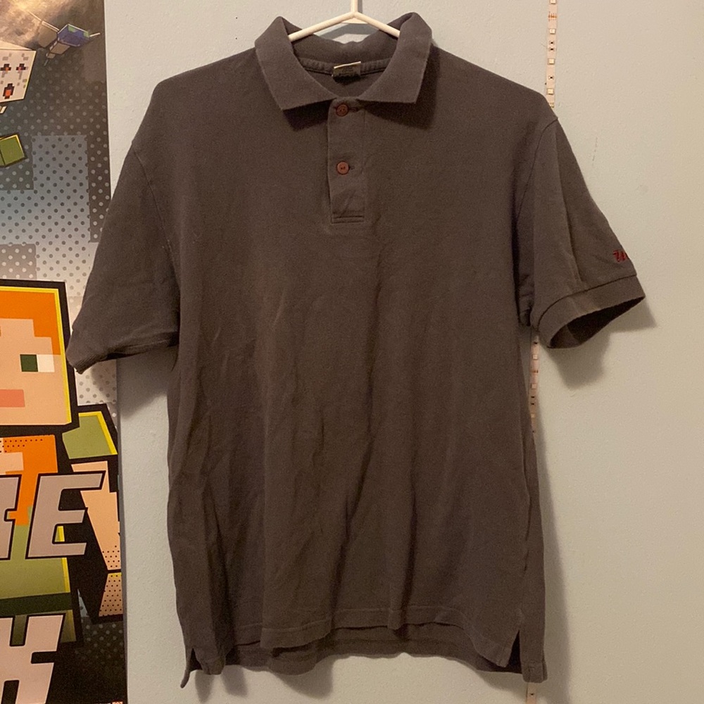 👕2/14$👕Mens Max button up polo shirt size large